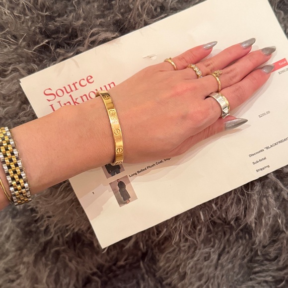 SOURCE UNKNOWN FAUX MONGOLIAN FUR LONG BELTED PLUSH COAT SAGE grey O/S XS S M * - Picture 6 of 7